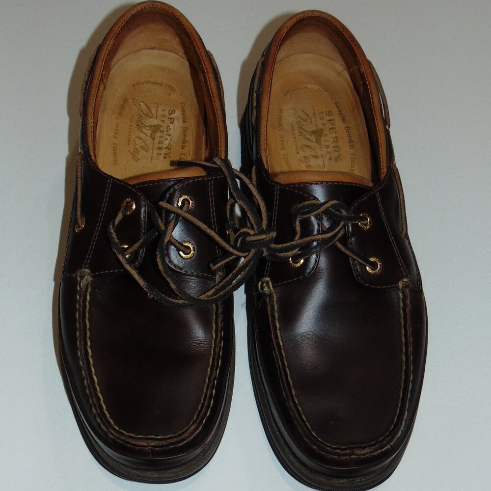 Men's SPERRY Top Sider Gold Collection 0219444 Boat Shoes Sz US 12M